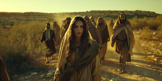 Mary Magdalene with the disciples