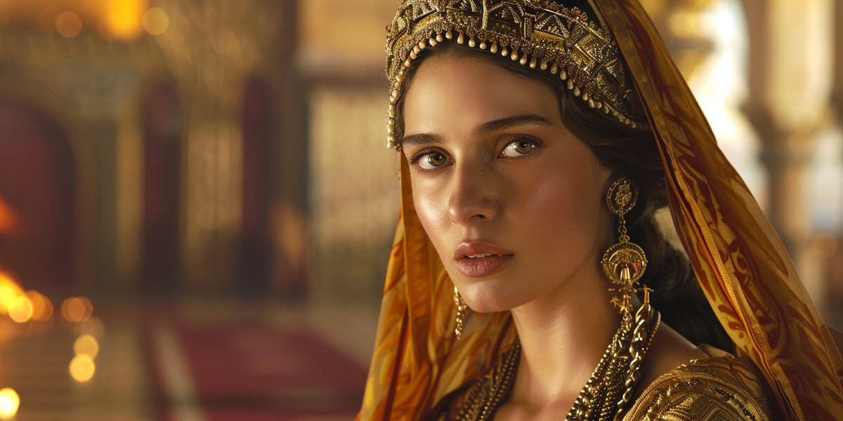 Queen Esther in the palace